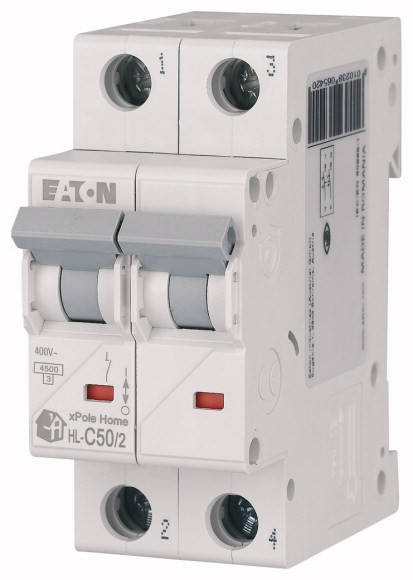 

Автоматический выключатель 50А HL-50/2 194776 EATON (Moeller)