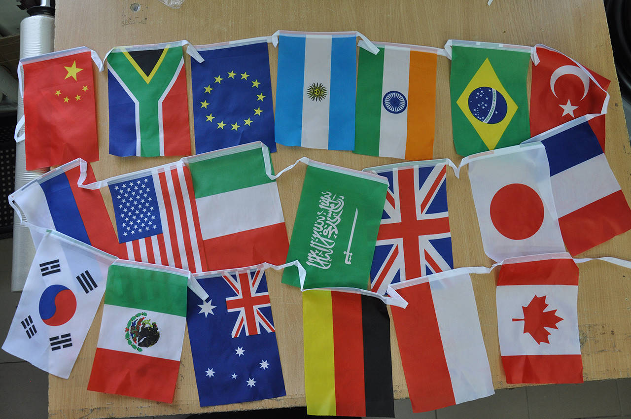 

Гирлянда из флажков стран мира 20 шт 5 метров, гирлянда-флажки