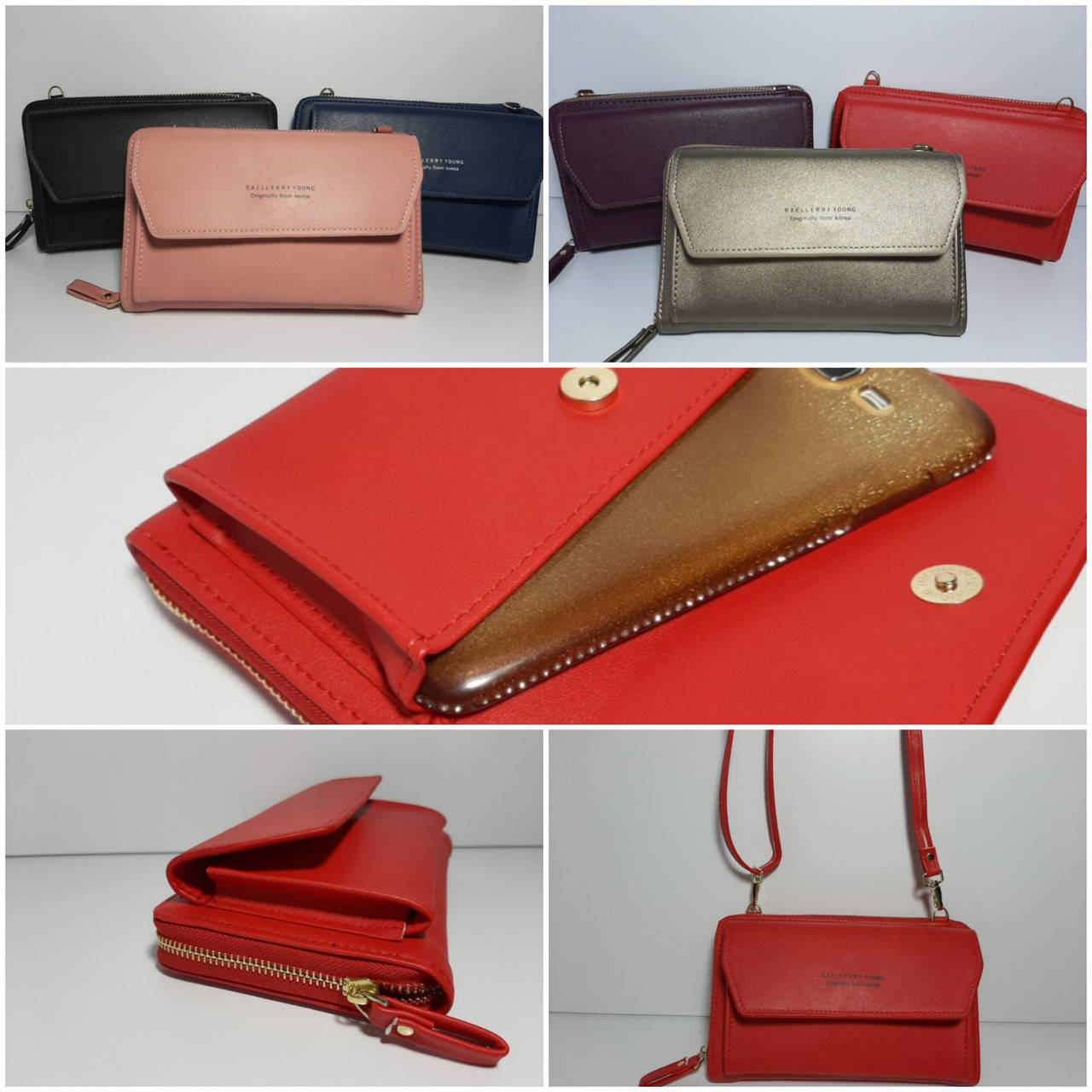 

Клатч кошелек 6 цветов