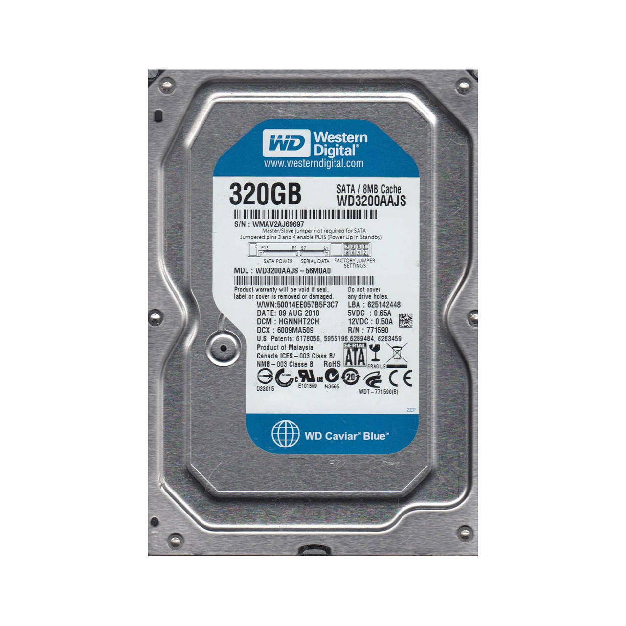 

Жесткий диск 320 ГБ Western Digital WD3200AAJS