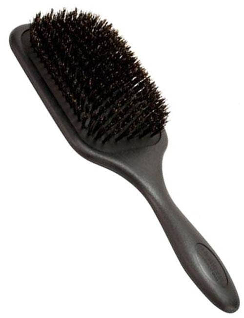 

Denman Paddle Hairbrush Natural Boar Bristle. Щётка для волос с натуральной щетиной.