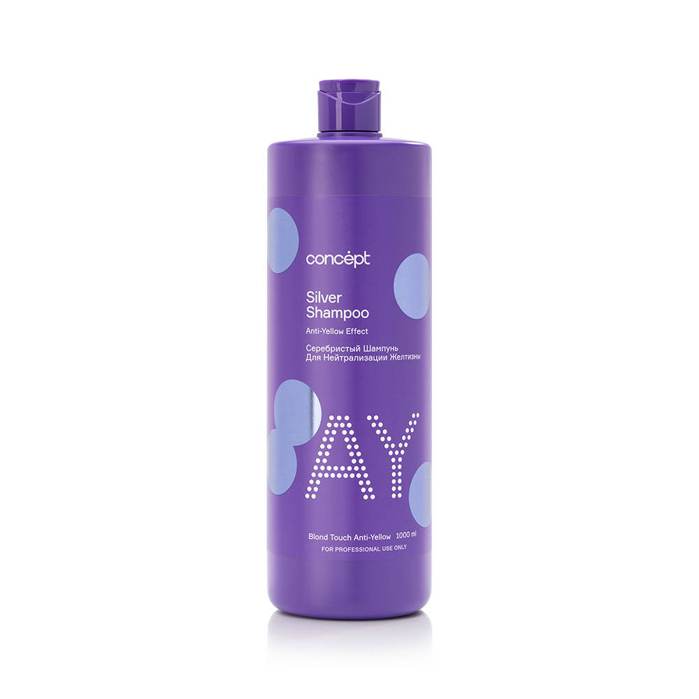 

Шампунь для нейтрализации желтизны волос серебристый Concept Profy Touch anti-yellow Effect Silver Blond