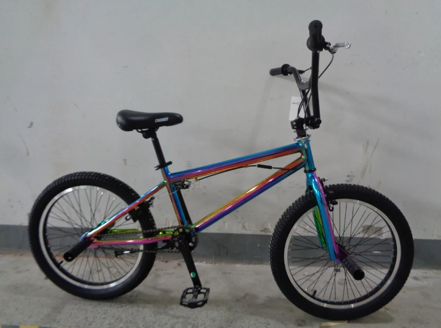 

Трюковый велосипед Crosser BMX 20 радужный