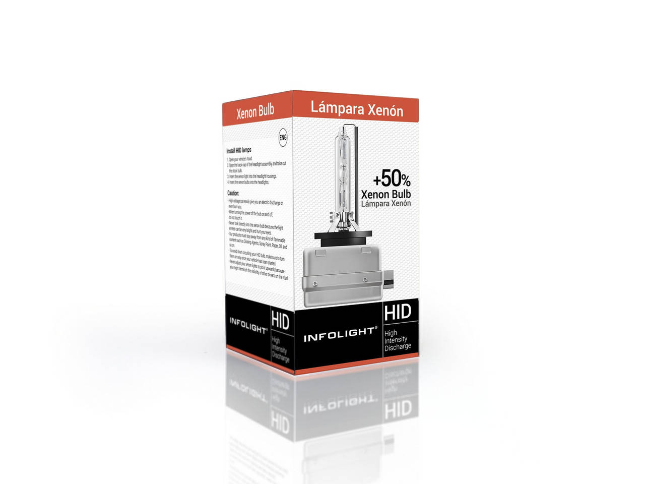 

Ксеноновая лампа Infolight D1S (+50%) 4300K 6000K