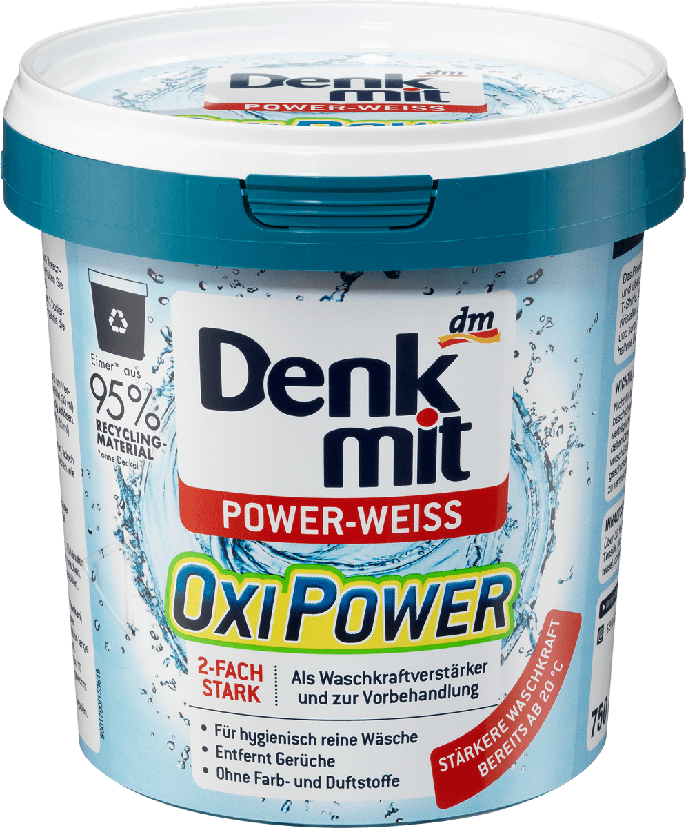 

Универсальный - пятновыводитель Denkmit Oxi Power WEISS, 750g