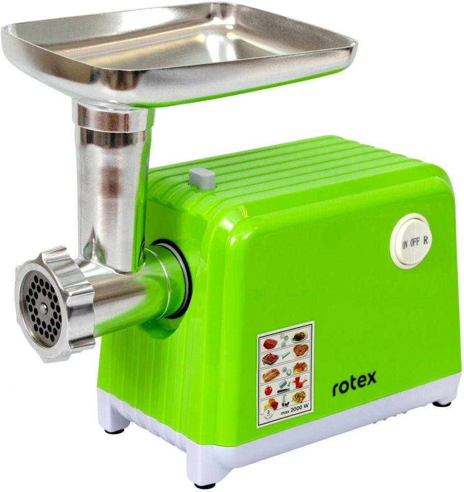 

Мясорубка электрическая Rotex RMG202-G Vega 2000Вт насадки терки и томат