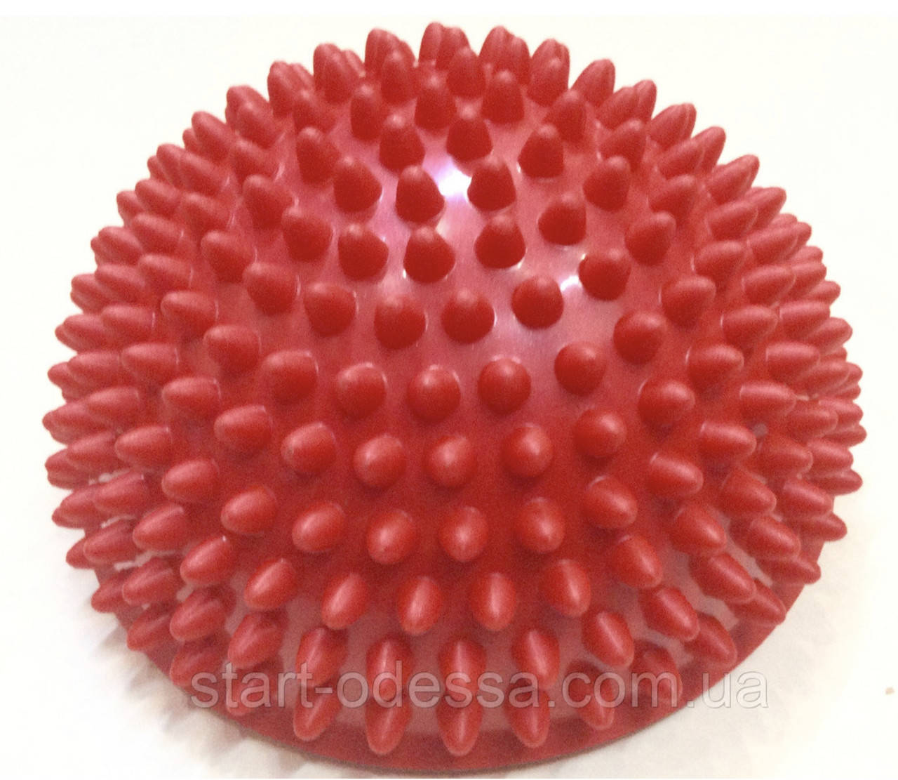 

Массажер для стоп полусфера диаметр 16 см. красный