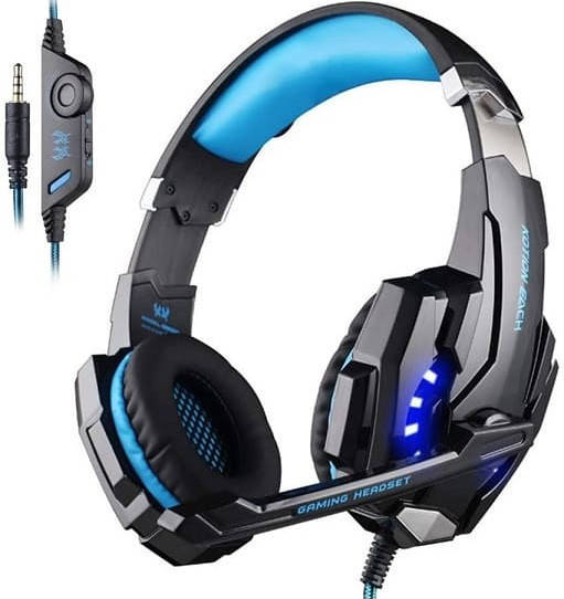 

Игровые Проводные Наушники с Микрофоном та подсветкой Kotion Each G9000 ,чувствительность 114дб, Черный