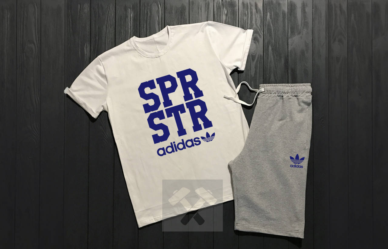 

Мужской костюм футболка и шорты Адидас, футболка и шорты Adidas,брендовый,трикотаж ХXL