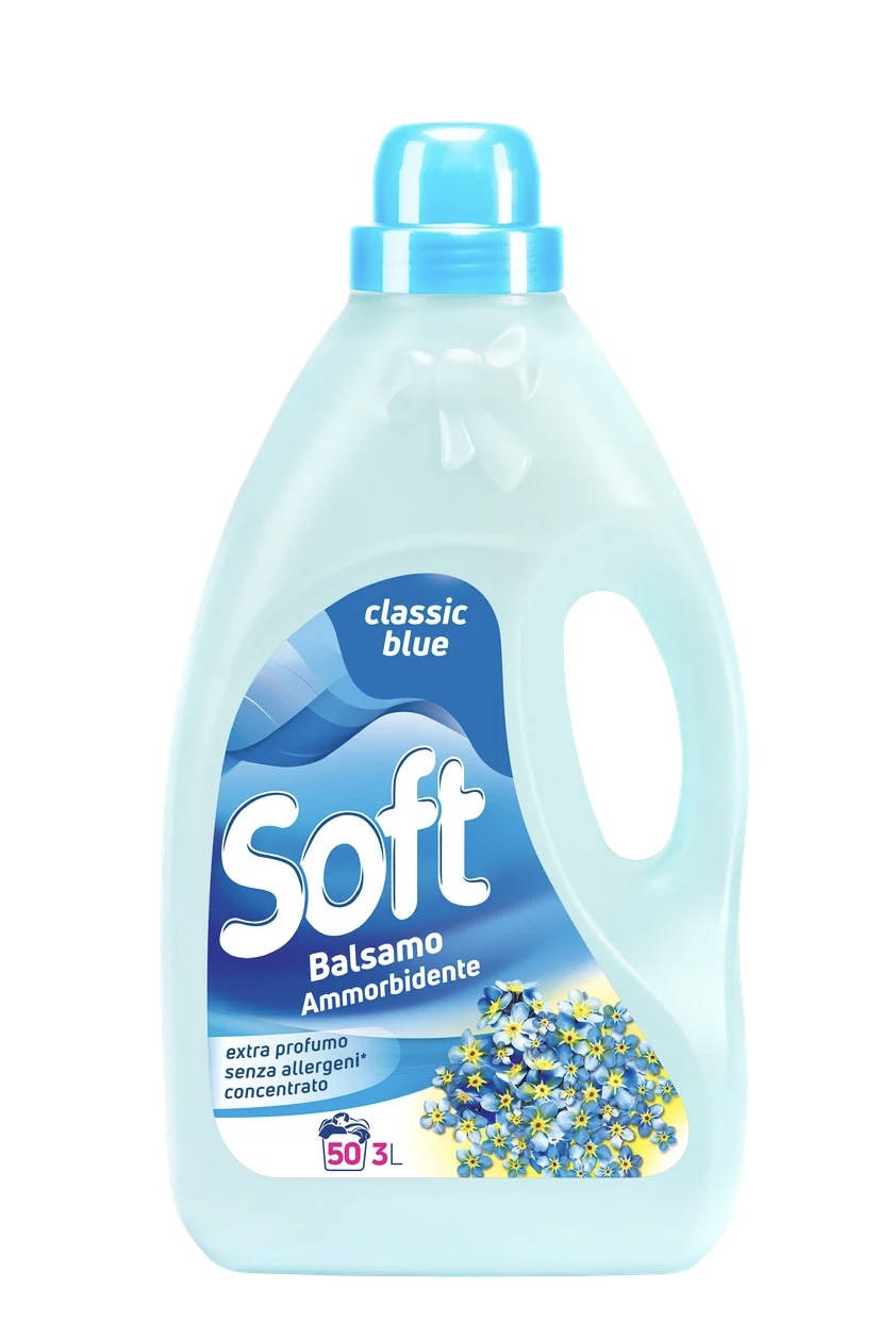 

Кондиціонер-ополіскувач SOFT classic blue 3л /50пр/