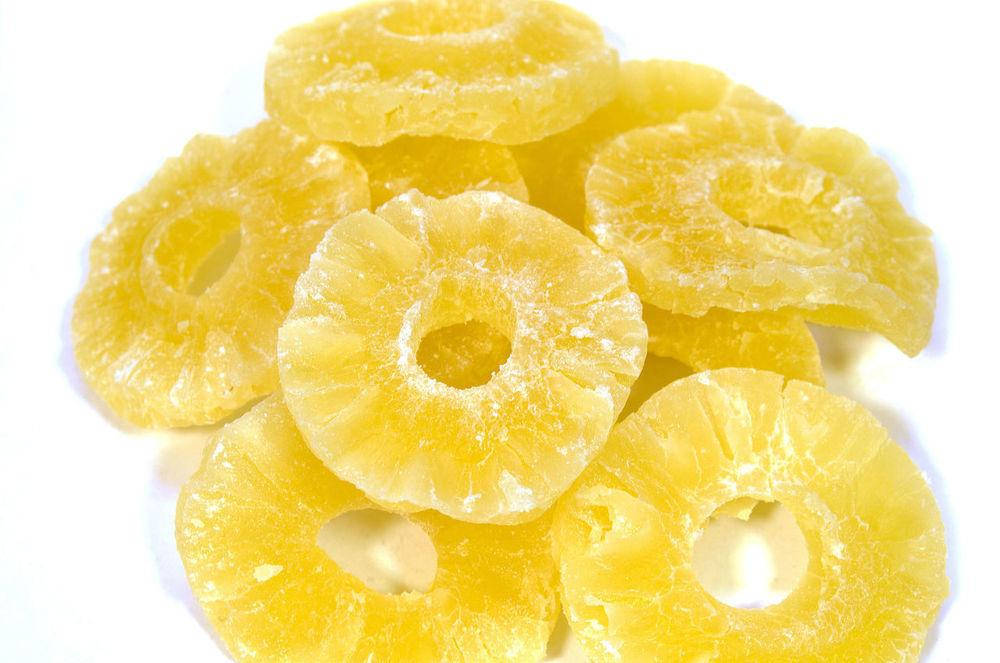 

Ананас кольца цукаты 1 кг