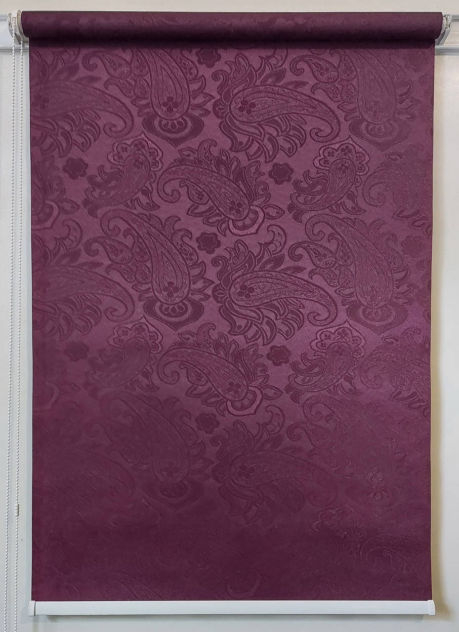 

Рулонная штора Арабеска Фиолетовый 375*1500