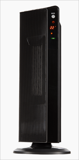 

Обогреватель керамический ECG KT 200 DТ Black