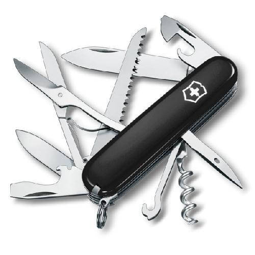 

1.3713.3 Нож Victorinox Swiss Army Huntsman черный