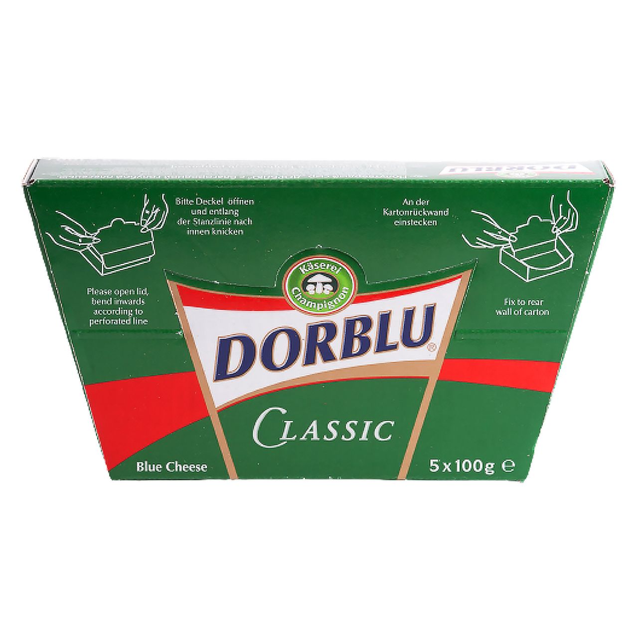 

Сир Дорблю Класичний Dorblu Käserei 100g 5шт/уп 40шт/ящ (Код : 00-00001287)
