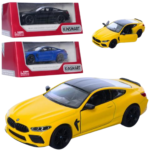 

Kinsmart - Машинка KT 5425 FW BMW M8 COMPETITION COUPE GT 1:38 12 см