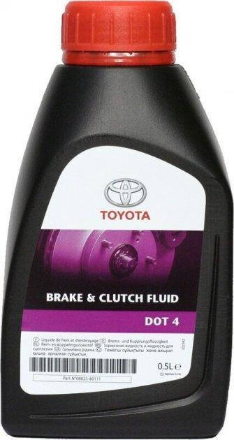 

Тормозная жидкость Toyota DOT 4, 0,5 л (0882380111)