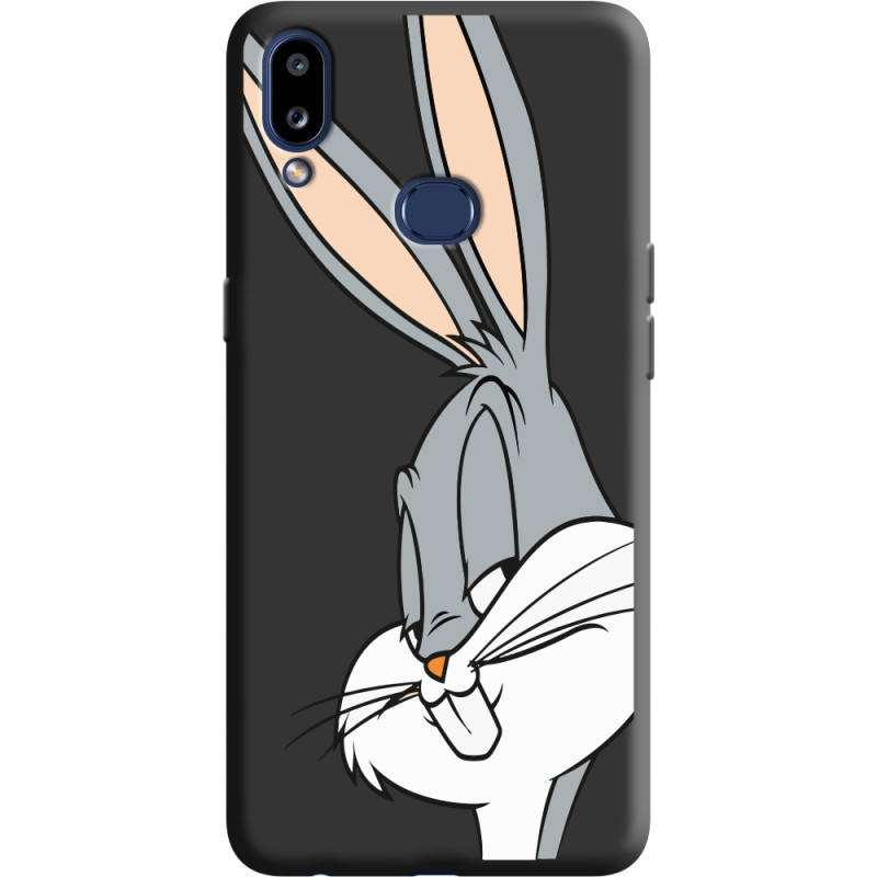 

Чехол для Samsung Galaxy A10s Черный с принтом Lucky Rabbit