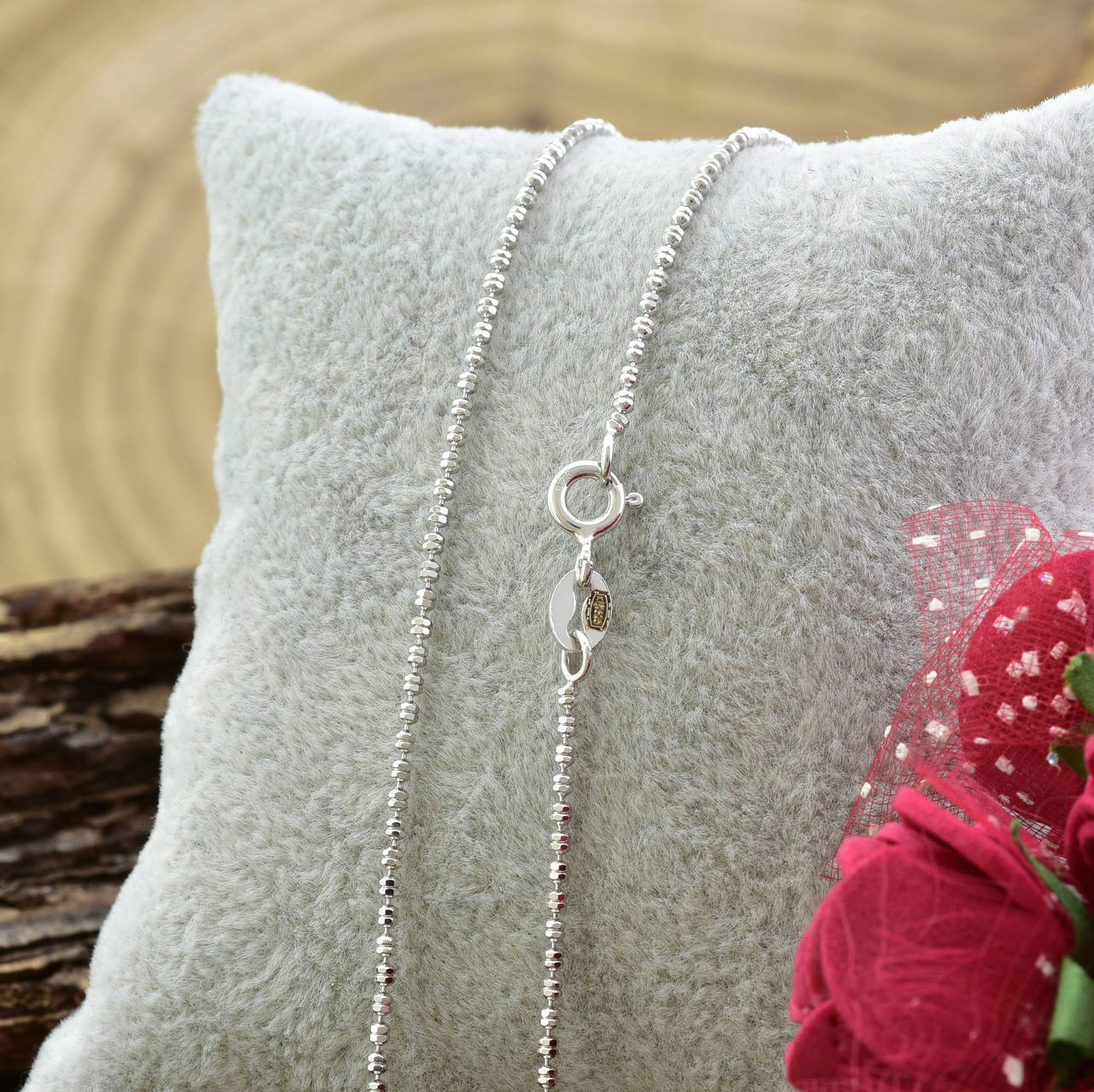 

Серебряная цепочка Итальянка ширина 1 мм ТС5300442 длина 50
