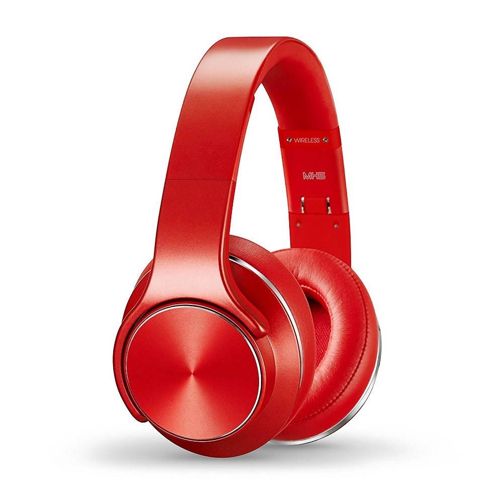 

Bluetooth наушники с функцией колонок Sodo MH5, red, Красный