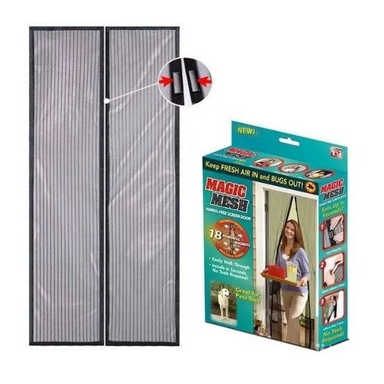 

Антимоскитная сетка-шторка от комаров и мух Magic Mesh