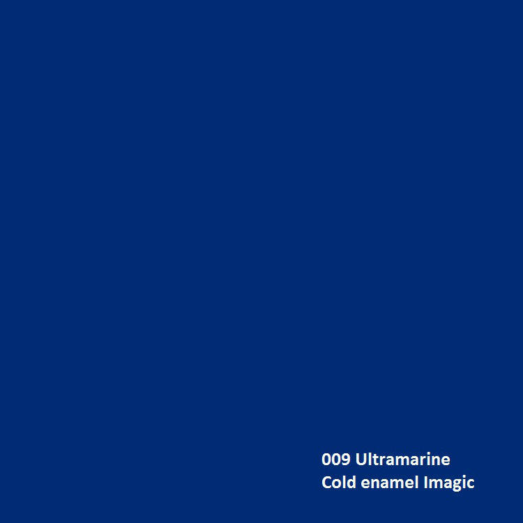 

Ювелирная эмаль Темно-синий, королевский синий глухой цвет Cold enamel Ultramarine