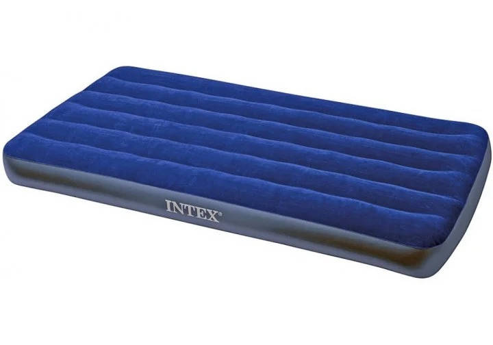 

Матрас надувной одноместный Intex 64757 99х191х25 см, синий