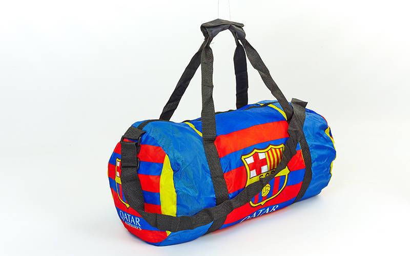 

Сумка складная спортивная BARSELONA GA-6027 (PL, р-р 60х30х30см, красный-синий)