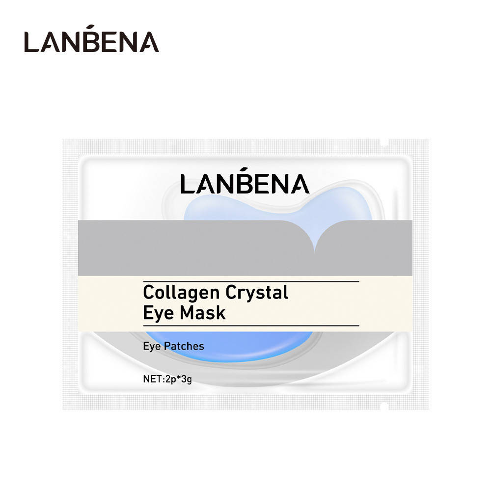 

Гидрогелевые патчи под глаза с коллагеном Lanbena Collagen Crystal Eye Mask, 6г