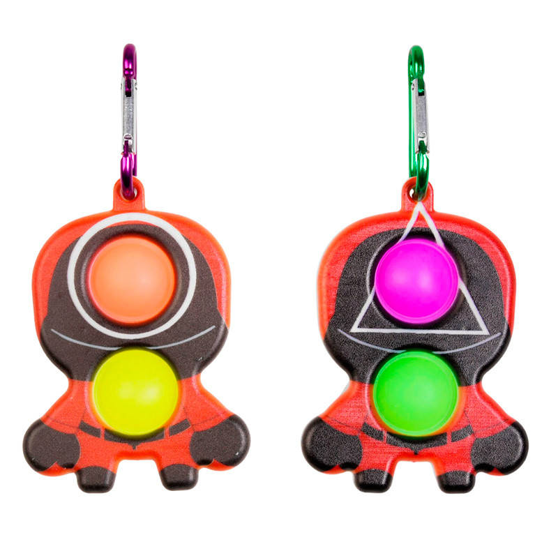 

Брелок Pop it С50312 "Игра в кальмара"