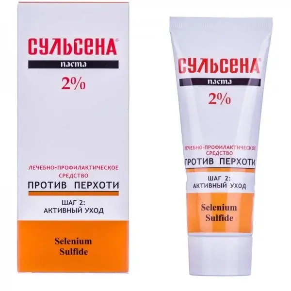 

Сульсена паста 2% для волос против перхоти 75г