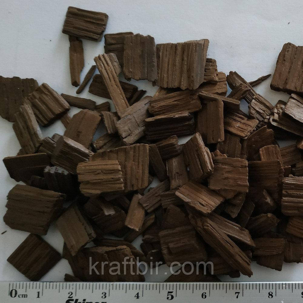 

Дубовая щепа для коньяка, виски, степень прожарки - Кофе.