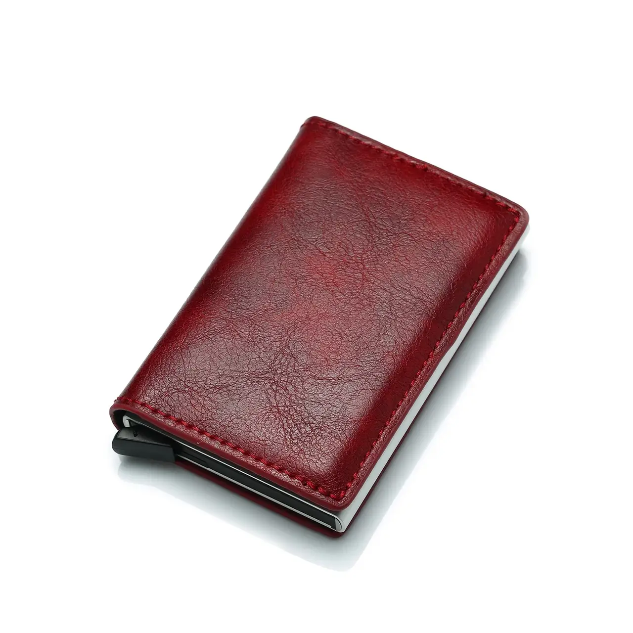 

Кошелек для карточек с защитой RFID - Красный