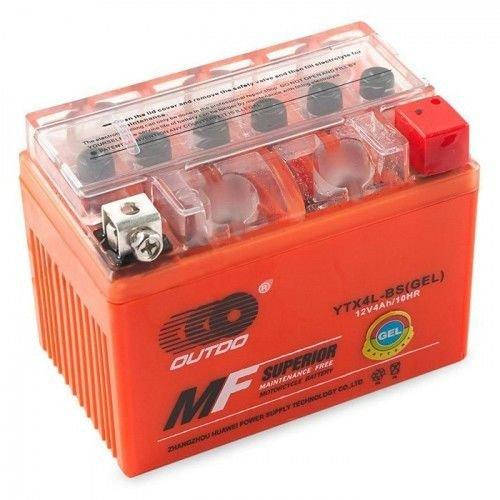 

Outdo YTX4L-BS MF Superior Gel Аккумулятор 12V 4Ah, 50 A, 114x70x88мм