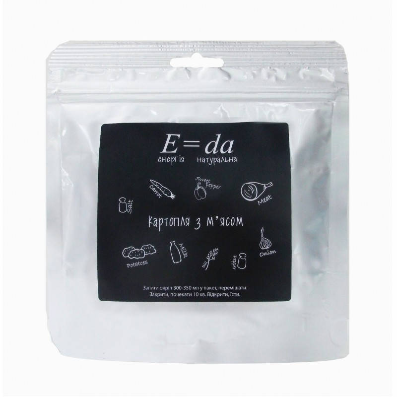 

Сушені продукти E-da Картопля з м'ясом