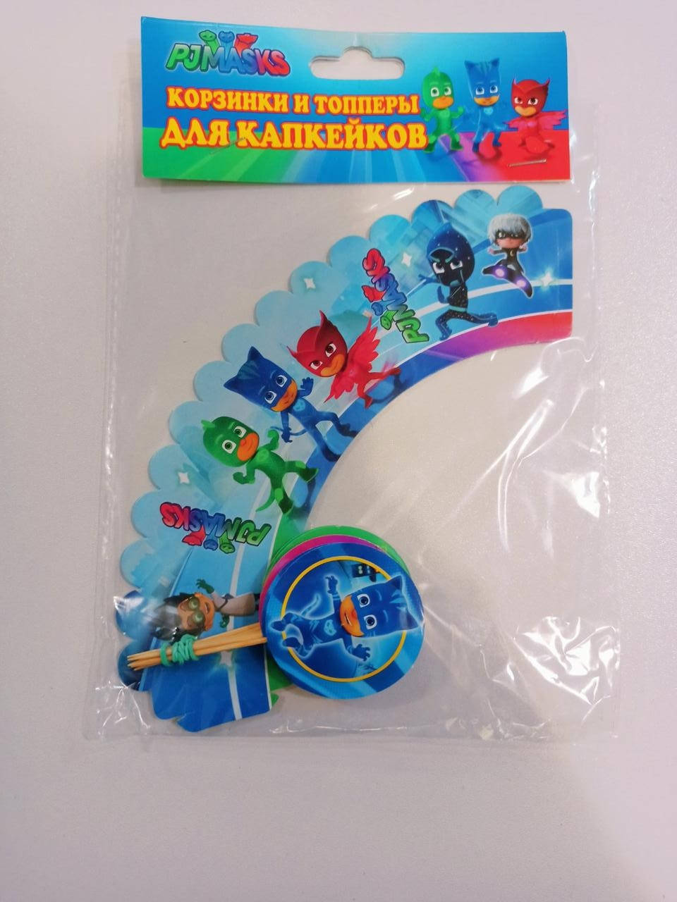 

Декор для кексов, капкейков Герои в масках