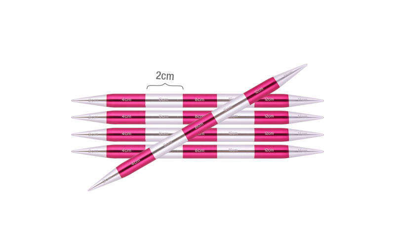 

Спиці шкарпеткові KnitPro Smartstix укорочені (14см) №2