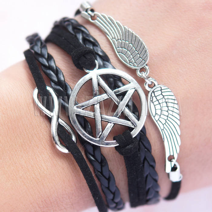 

Браслет Сверхъестественное Supernatural Пентаграмма