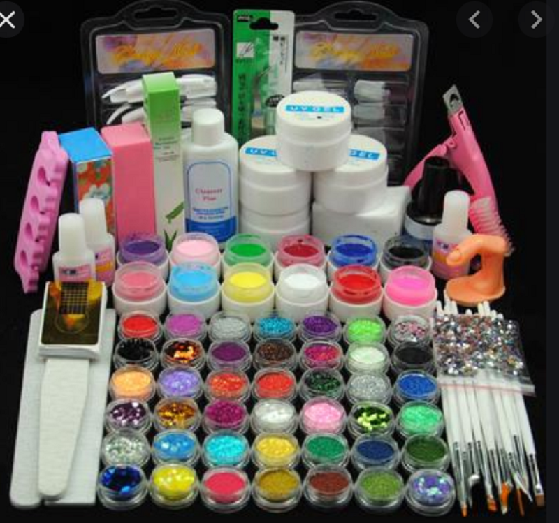 

Стартовый набор для наращивания ногтей (без лампы)