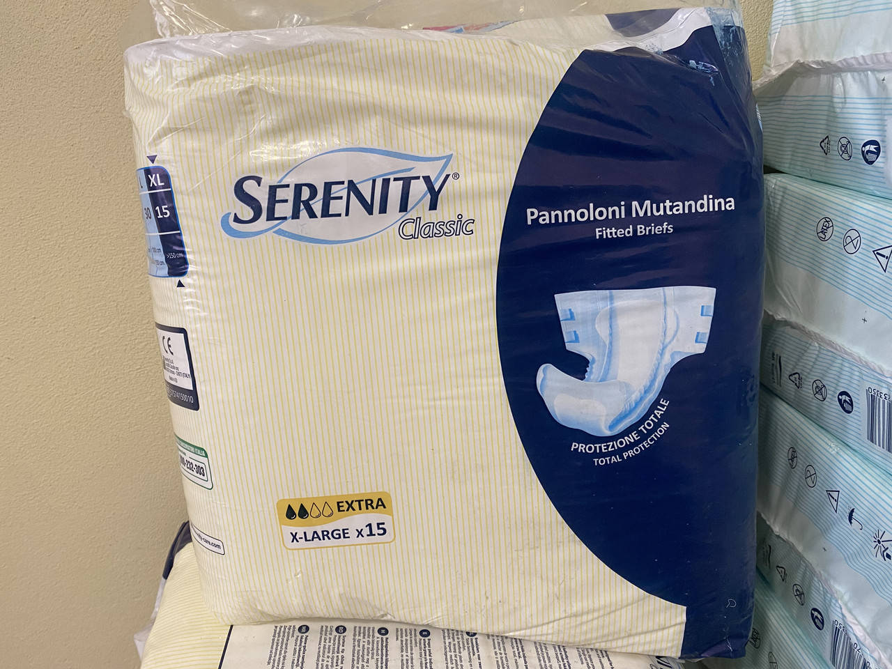 

Подгузники для взрослых Serenity x15шт. (XL)