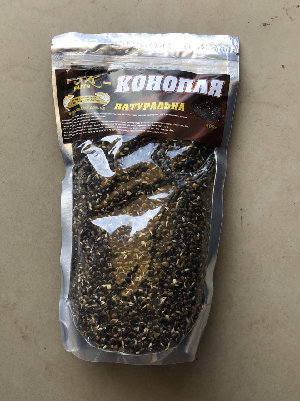 

КОНОПЛЯ (НАТУРАЛЬНА), 400Г