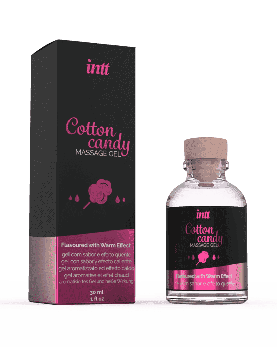 

Массажный гель сладкая вата, 30 мл Intt Cotton Candy Gel