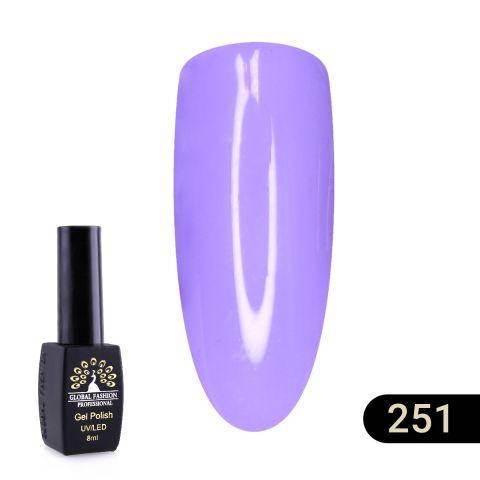 

Гель лак от Global Fashion Black Elite 8 ml 251