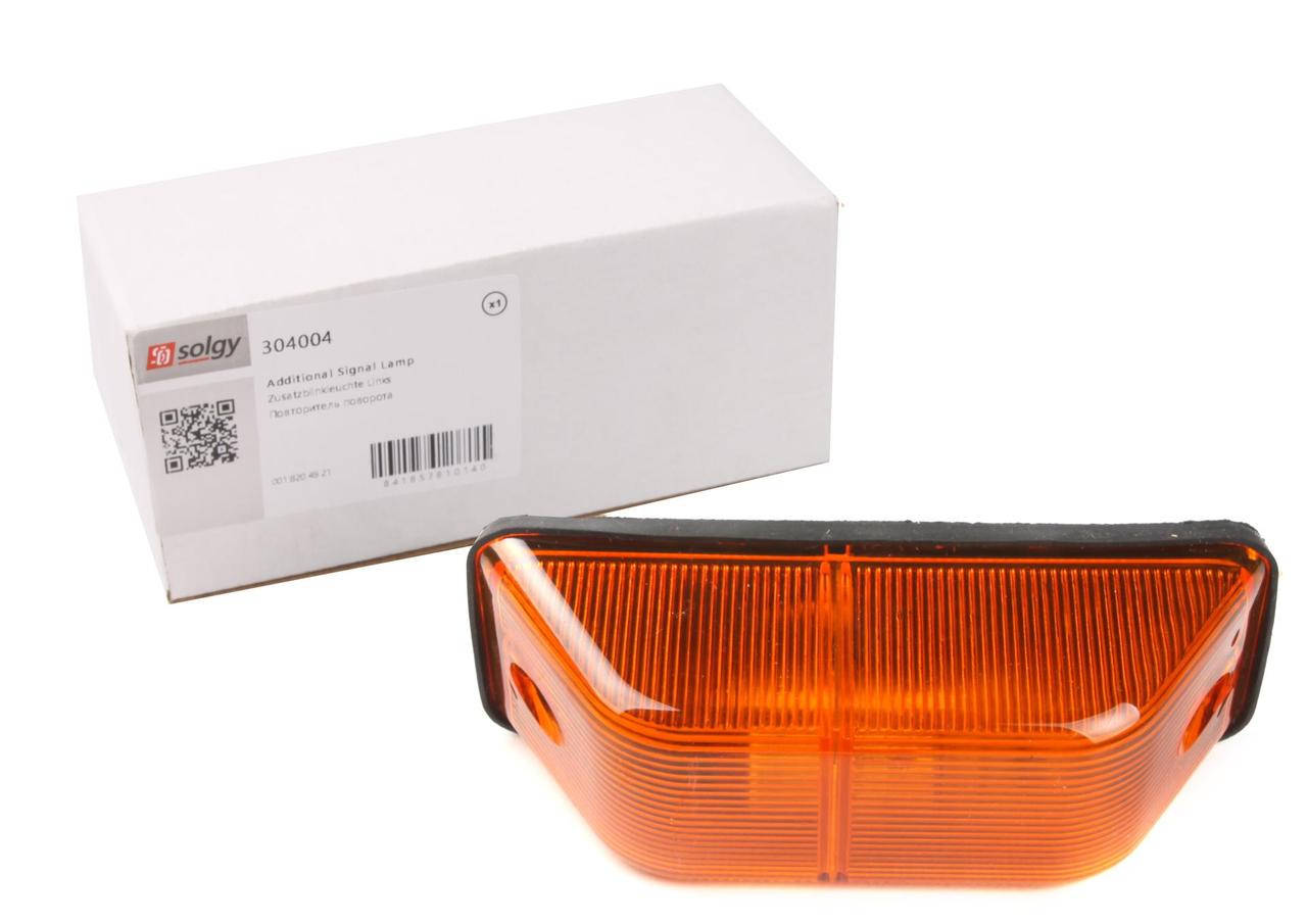 

Повторитель поворота на крыло (желтый) Mercedes Sprinter/Volkswagen LT 96- (304004) SOLGY