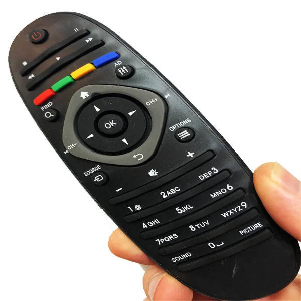 

Пульт для телевизора Philips 2422 549 90301, Черный
