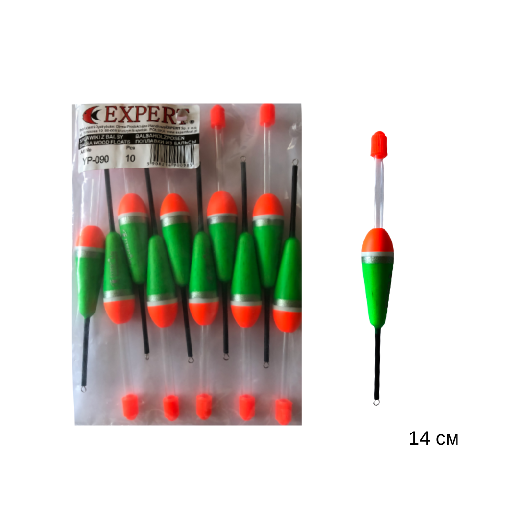 

Поплавок EXPERT Бальза YP-090 4г (10шт в уп)