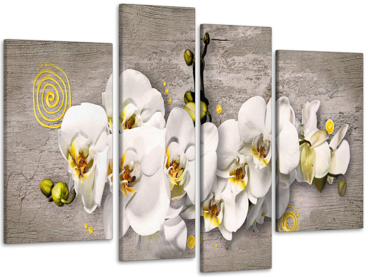 

Модульная картина Абстракция Орхидея Art-161_4