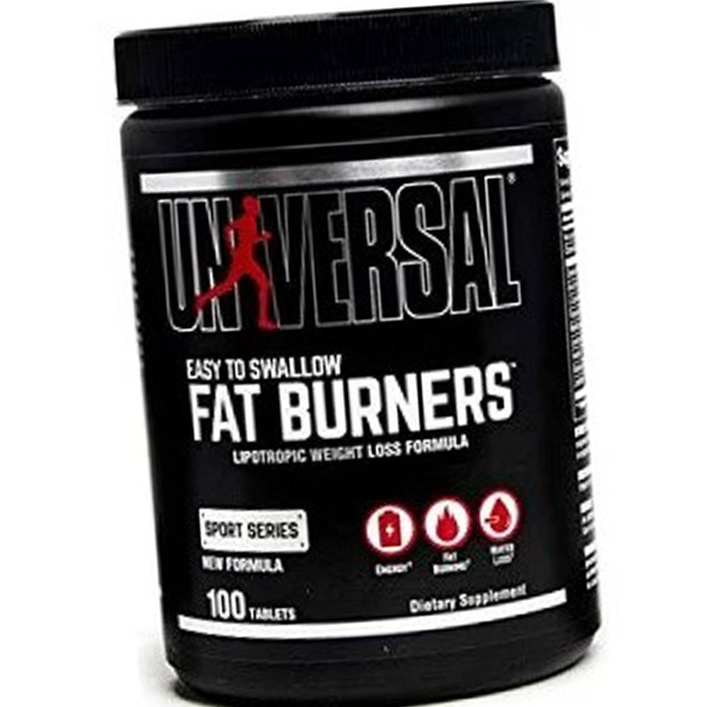 

Мощный жиросжигатель для быстрого снижения веса Universal Fat Burners 100 таблеток