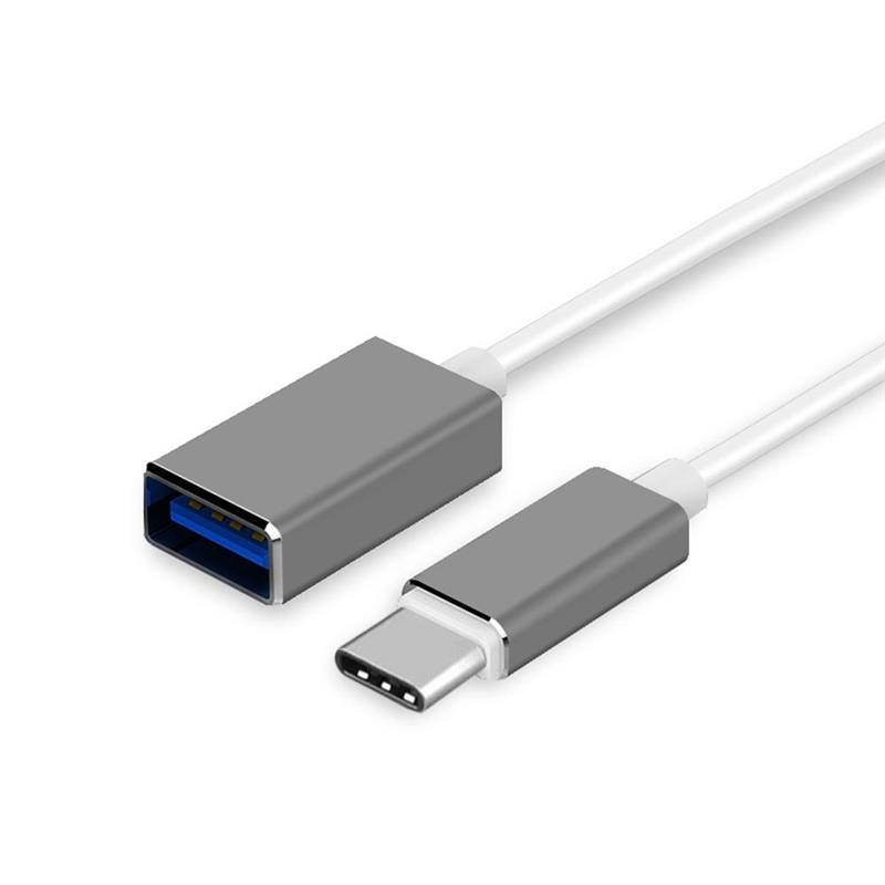 

Адаптер XoKo AC-120 USB-USB Type-C Grey (XK-AC120-GR), Серый