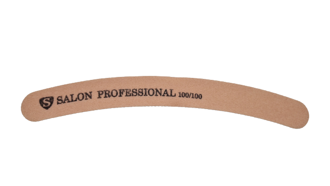 

Пилочка минеральная для маникюра 100/100 бумеранг Salon Professional